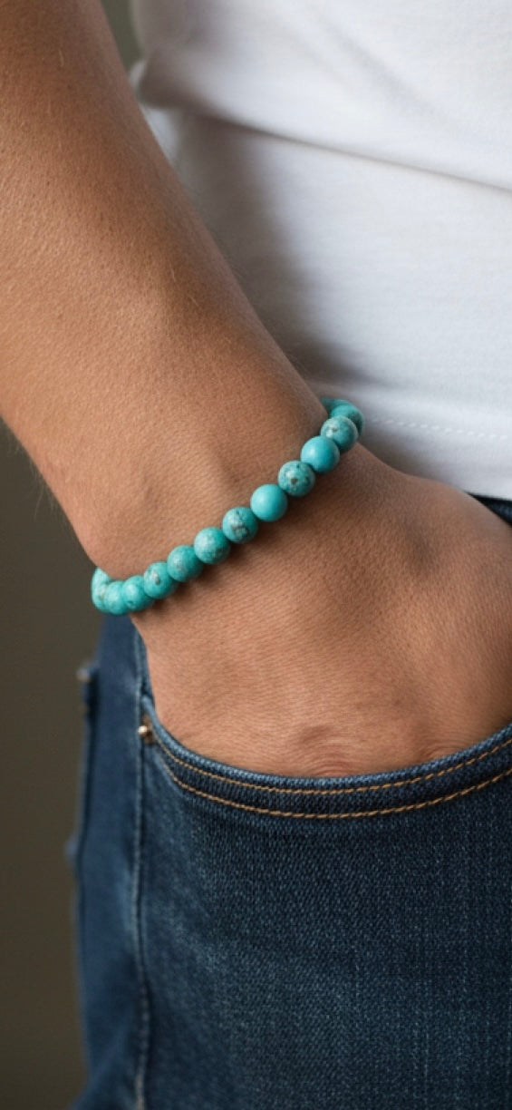 Turquoise Beaded Bracelet