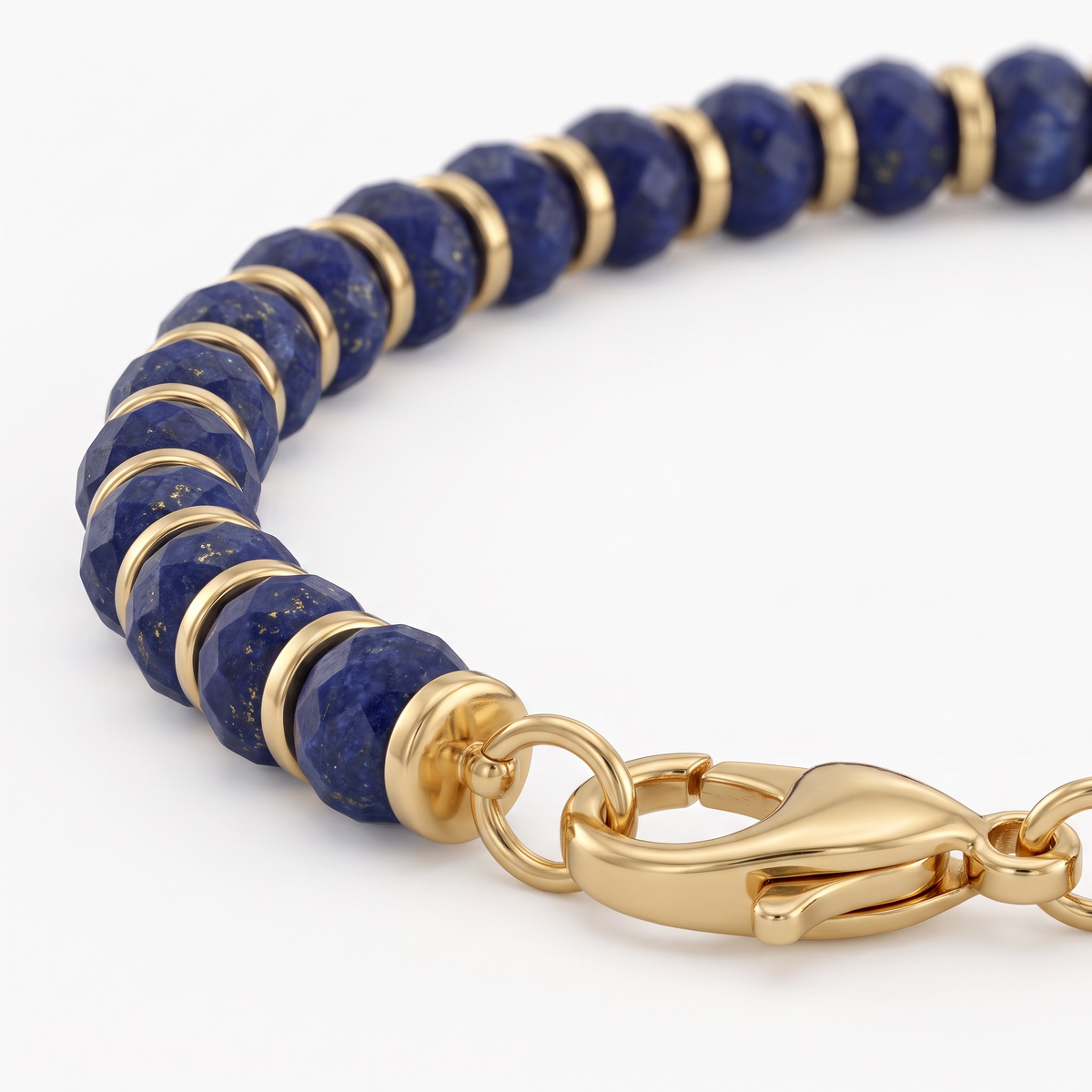 Lapis Lazuli Gold Bracelet