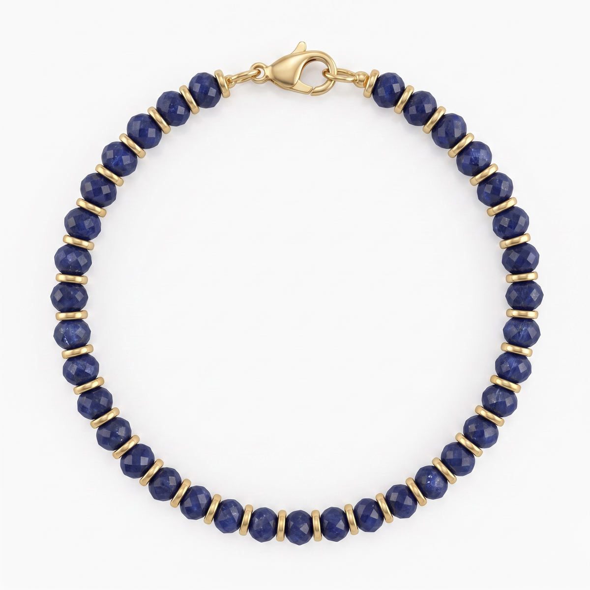 Lapis Lazuli Gold Bracelet